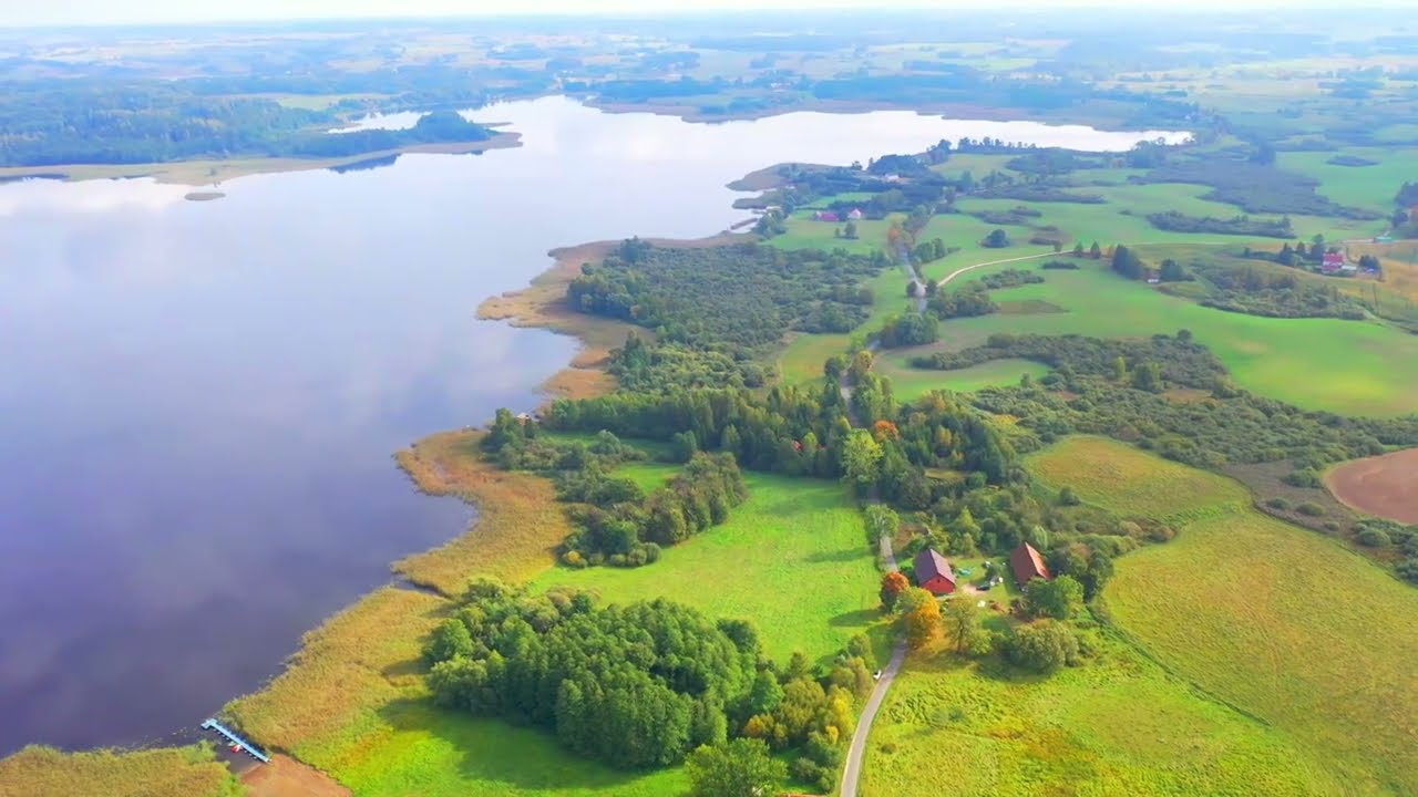 Mazury Garbate - działka 4200 m2 z własną linią brzegową Jeziora Łaźno, Borki, gmina Świętajno