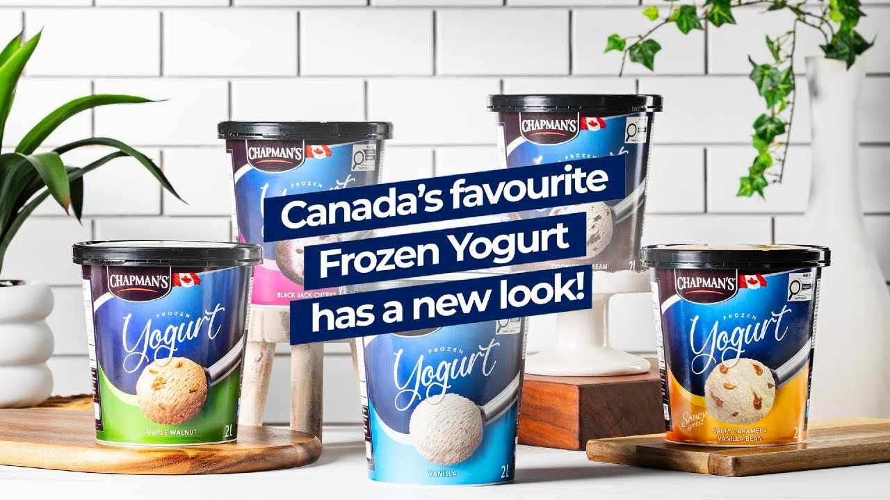 The mouth-watering flavour combinations you love are taking on a 🆕 look! | Chapman&rsquo;s Frozen Yogurt