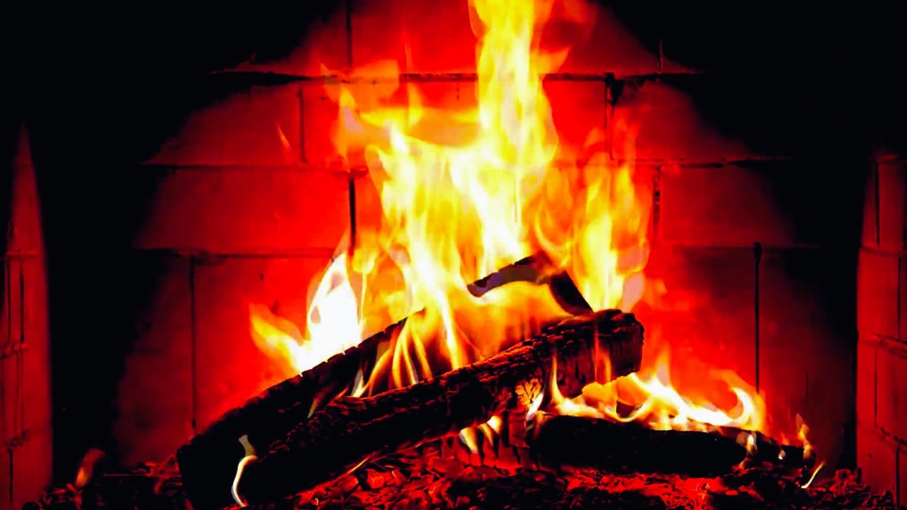 Relaxing Fireplace Ambience 🔥 Crackling Fire Sounds for Calm, Study 📚 Focus 🧠 & Peaceful Evenings 🛋️
