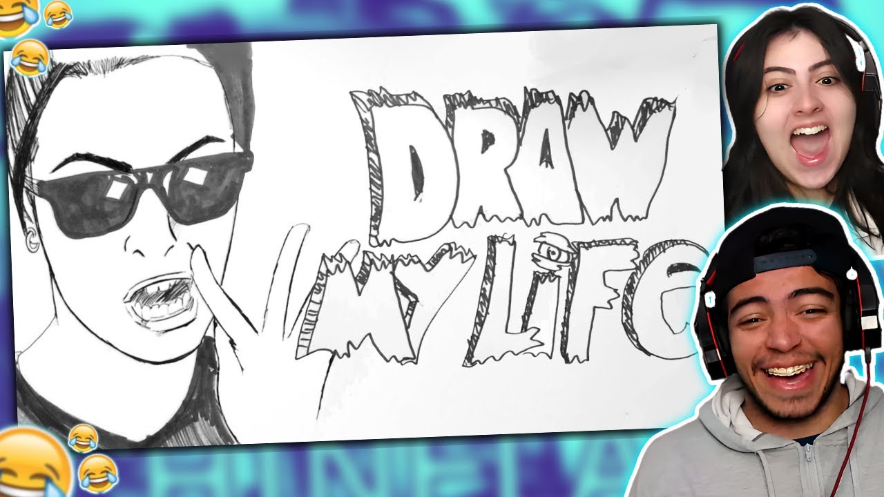 (CARACOL RAIVOSO) DRAW MY LIFE | REACT