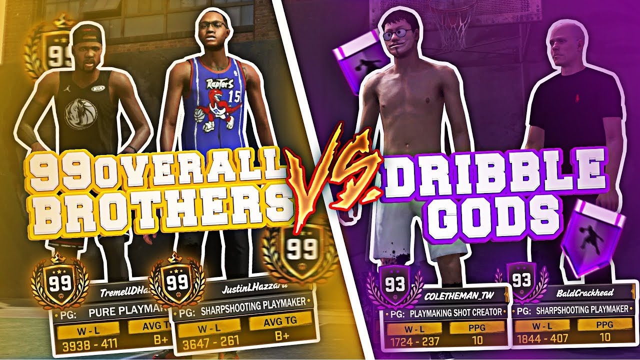 99 OVERALL BROTHERS VS THE TOP DRIBBLERS ON NBA 2K18 | CRAZY ANKLE BREAKERS AND INTENSE GAME!!!