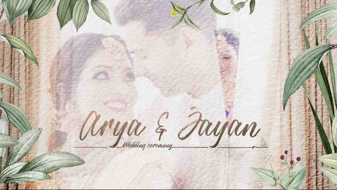 A Wonderful Romantic Tale Of Arya And Jayan
