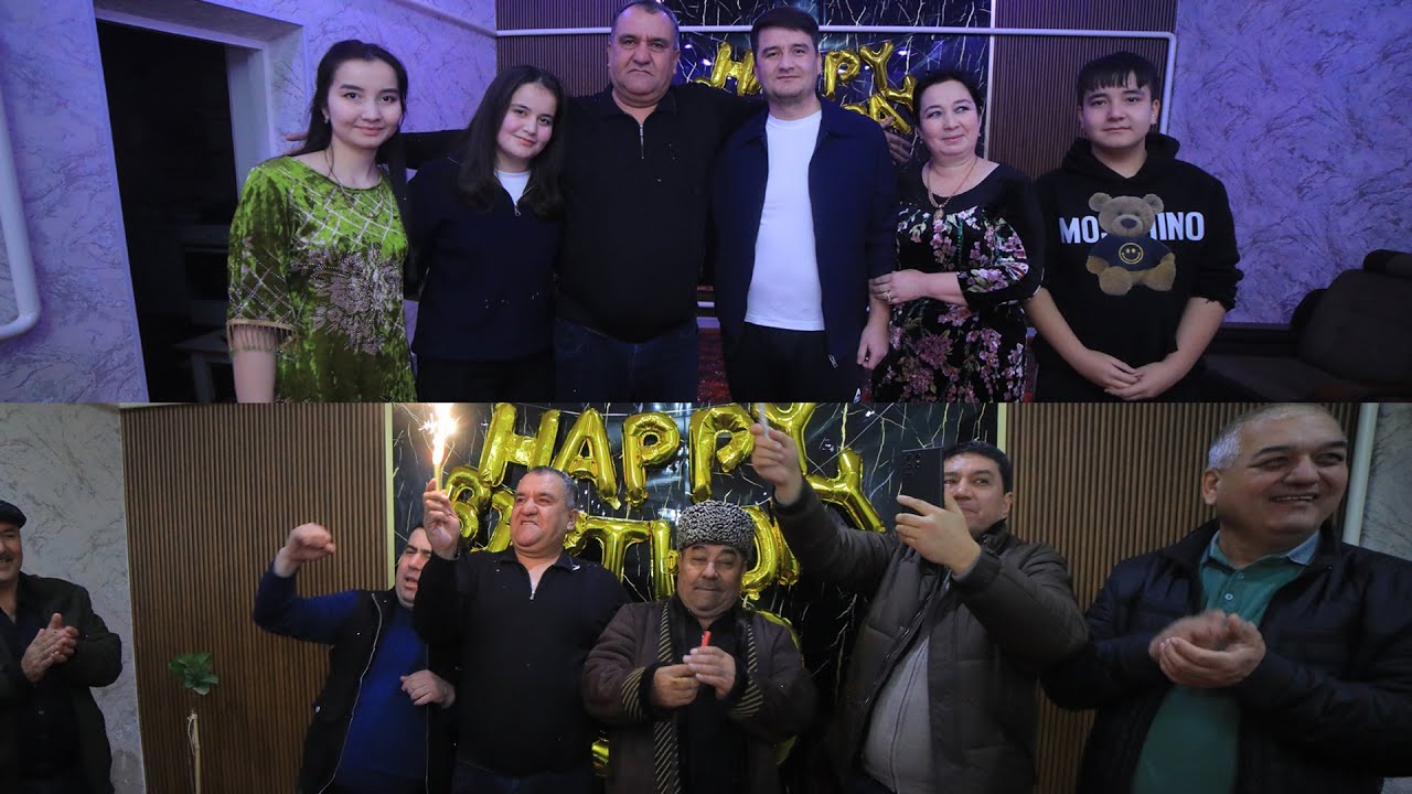 SHAVKAT AKAMIZNI 50 YOSHI BILAN OILASI TABRIKLADI +998913910029