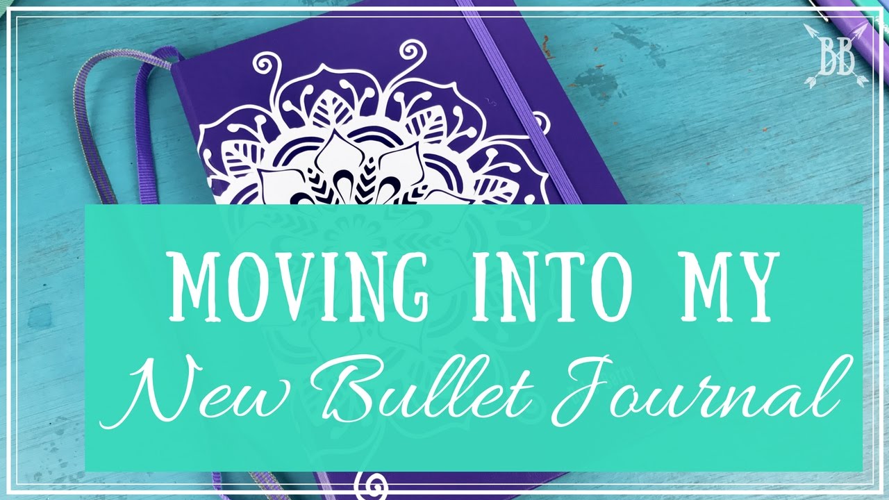 Moving into a New Bullet Journal
