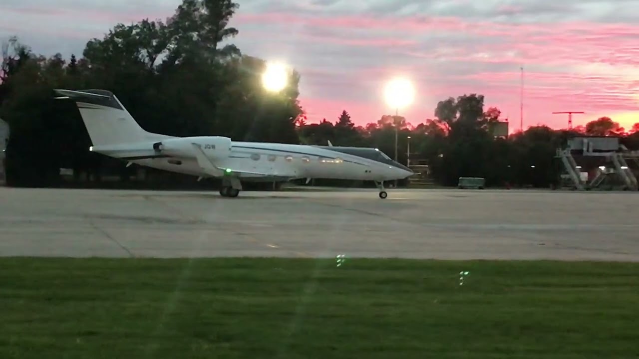 LV-JQW Gulfstream G400 Serial 1524 Baires Fly arriving at fire morning 29/04/24