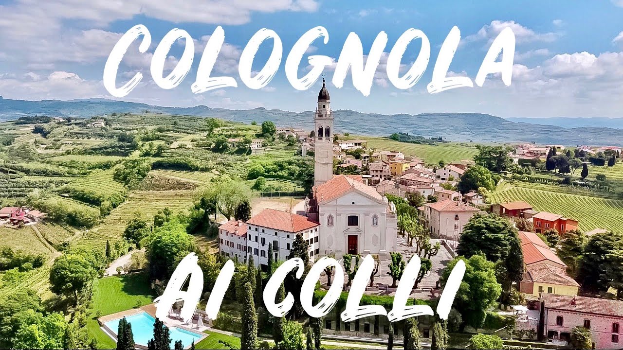 Colognola ai Colli vista dal drone durante la quarantena
