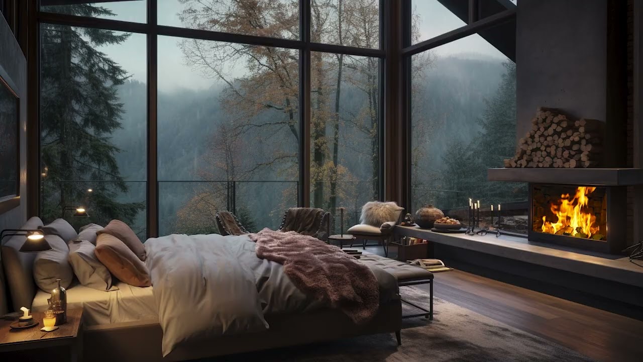 Quiet Hours in the Rain | Minimal Piano & Night Rain | Calm Mind, Sleep Deep