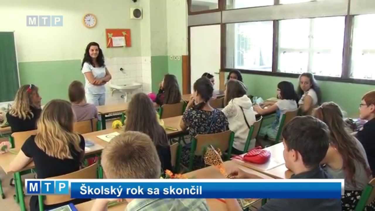 Školský rok sa skončil