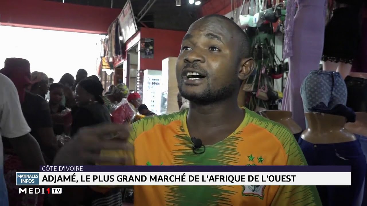 Marché d'Adjamé, le plus grand marché de l'Afrique francophone
