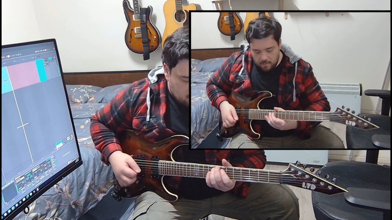 Disturbed - Stricken Guitar Cover (Lead & Rhythm)