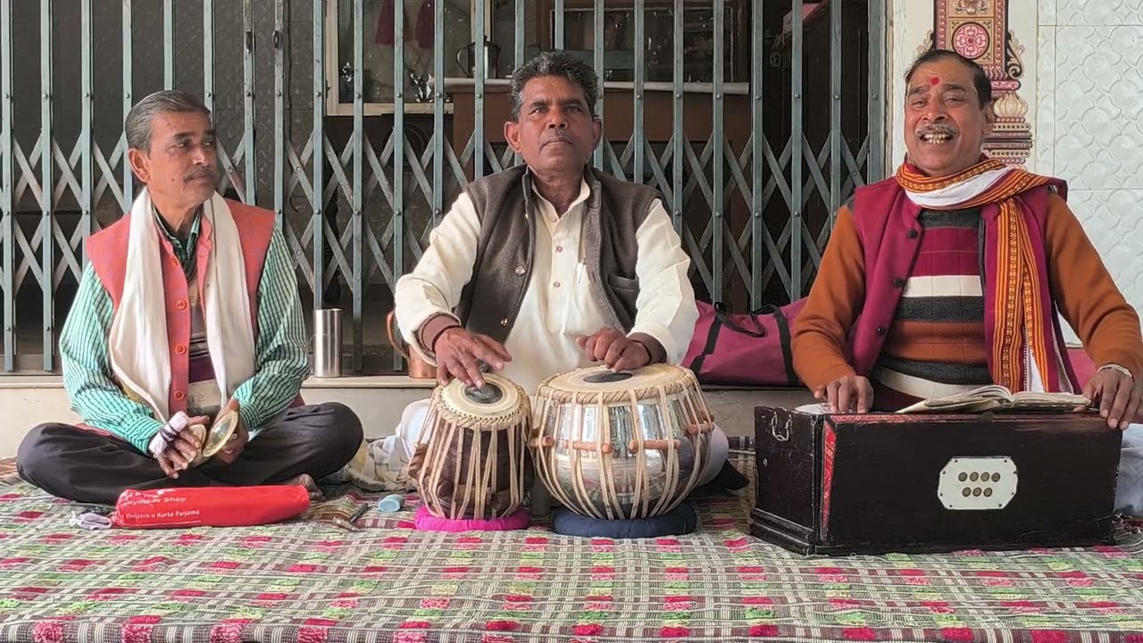 १६०८)बईठकी में #शारदा बाबू | बहे पुरवइया रे ननदी | गायक #दिलीप जी तबला #सत्यदेव जी #दीनबंधुजी ६.२.२६