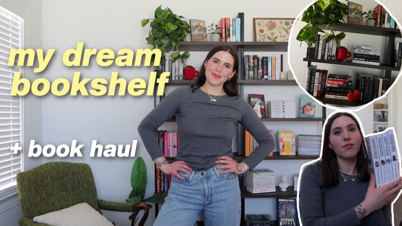 Building and organizing my home library 📖 + book haul