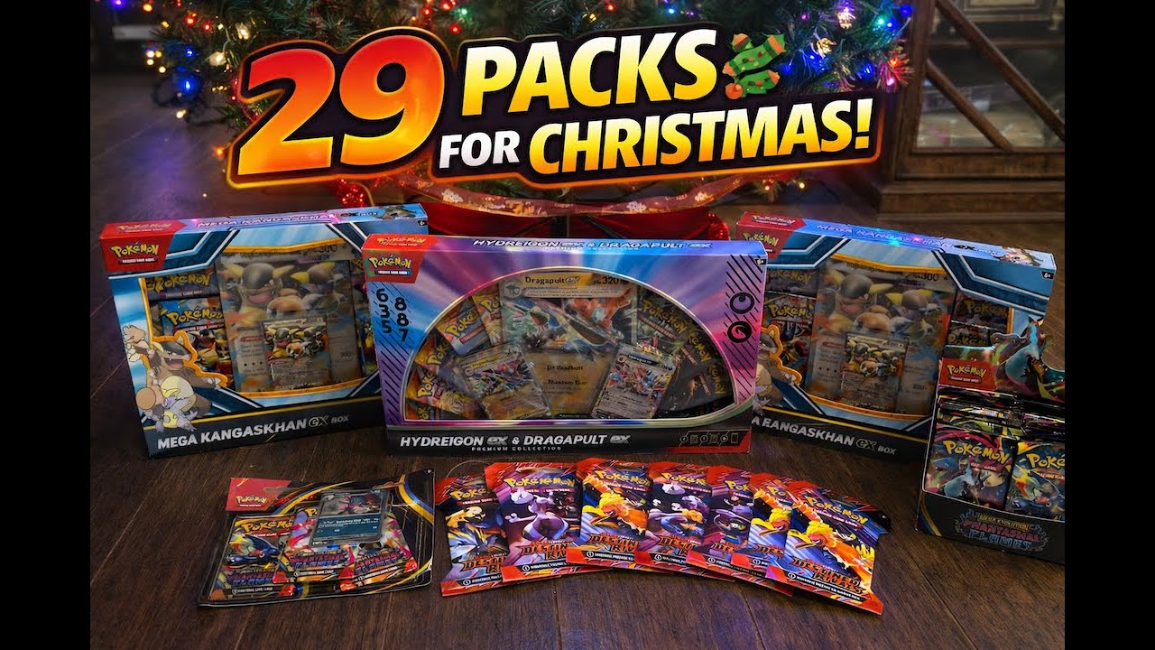 🎄29 Pokémon Packs for Christmas… Was It Worth It?🎄