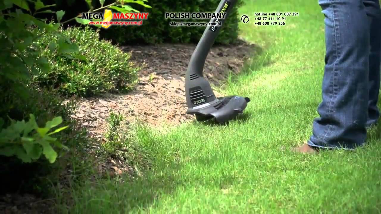 Podkaszarka RYOBI 18V One Plus z funkcą krawędziarki Easy Edge