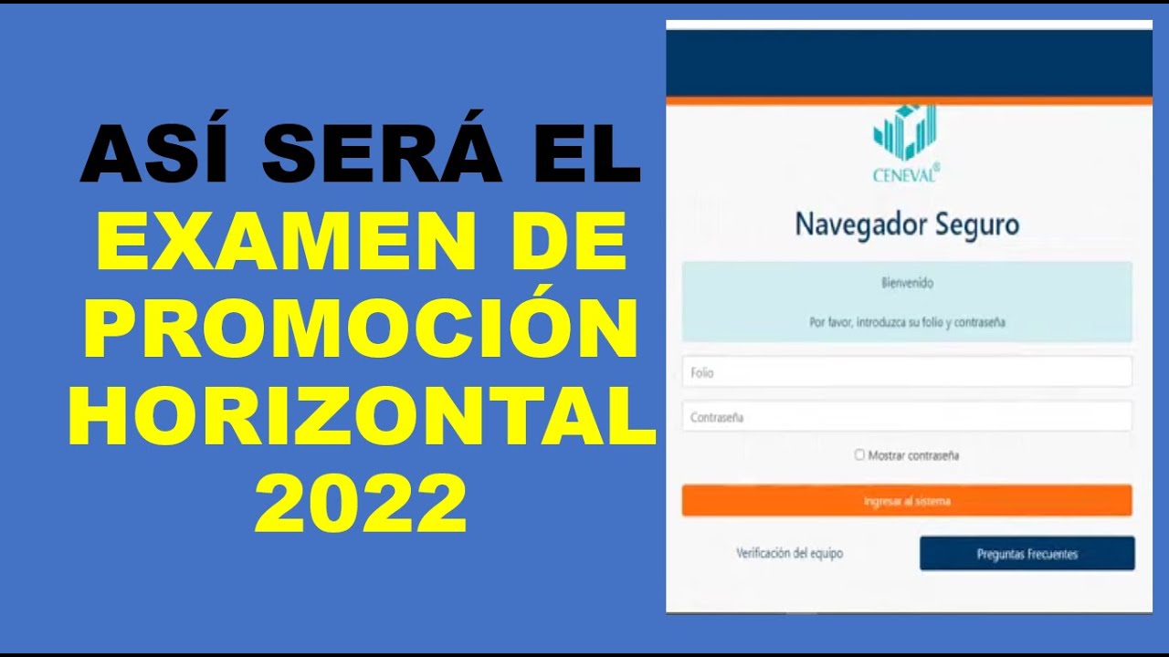 Soy Docente: AS&Iacute; SER&Aacute; EL EXAMEN DE PROMOCI&Oacute;N HORIZONTAL 2022