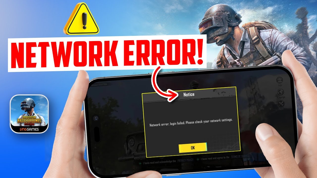 Fix PUBG Network error on iPhone | PUBG Mobile Login Failed Please check your Network setting 2024