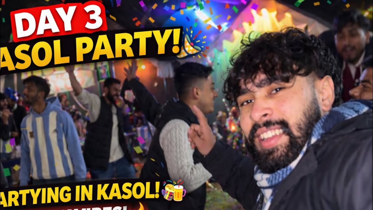 Day 3 | Manali to Kasol Journey 🌄 | Snow, Mountains & Crazy Vibes. Varun /karan/gaurav/jattin/rahul