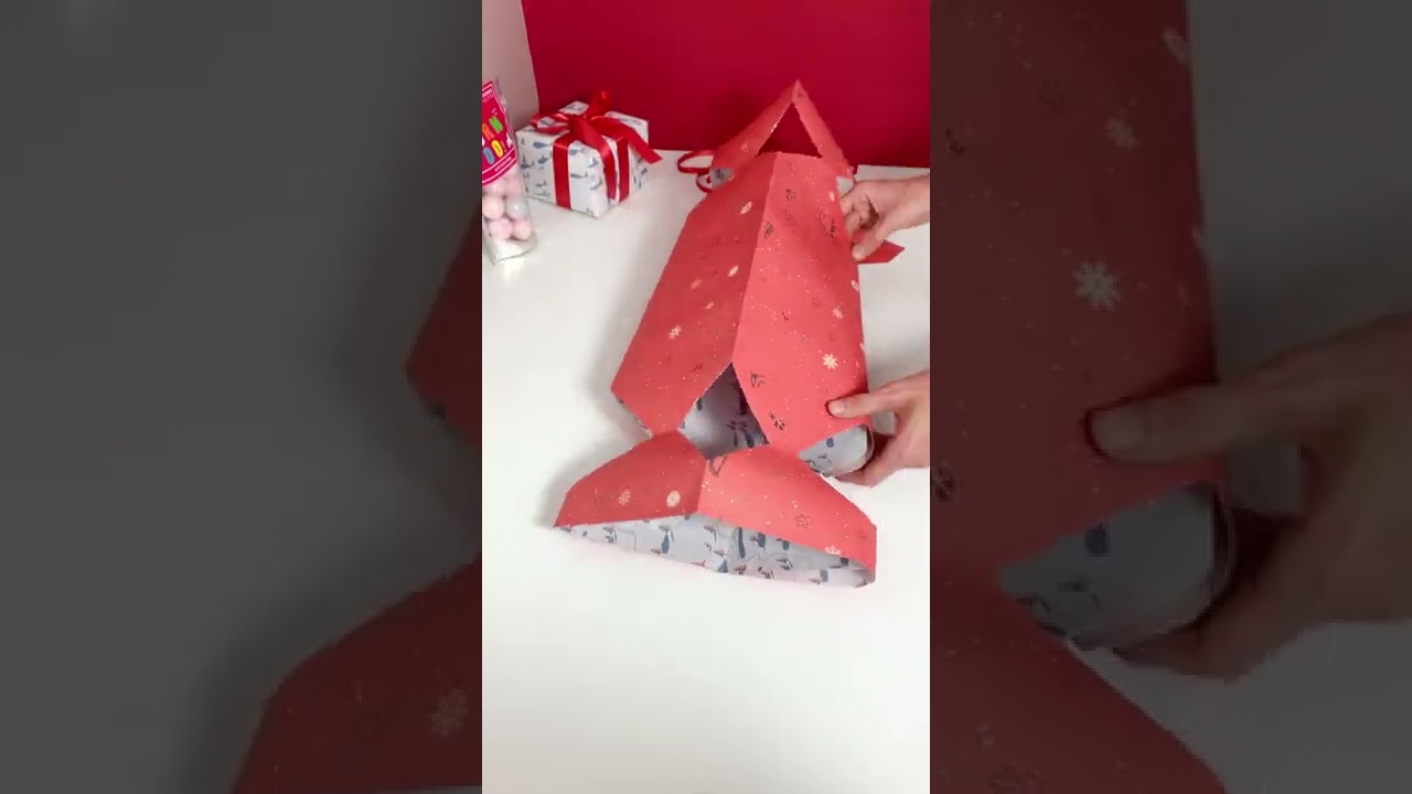 TUTO : Comment emballer son cadeau dans un berlingot géant ? 🎁