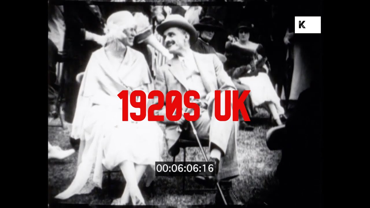 1920s UK, High Society Aristocrats, 16mm