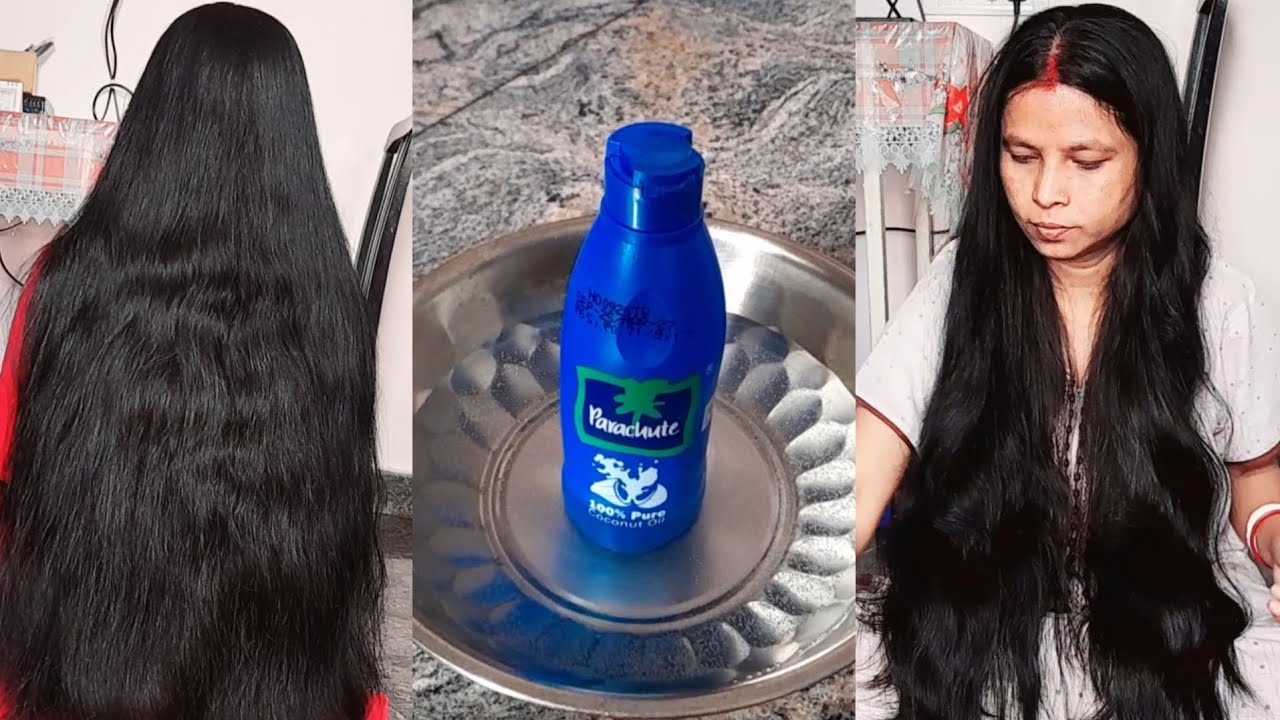 Narial tel se chote baal lamba maine kiya