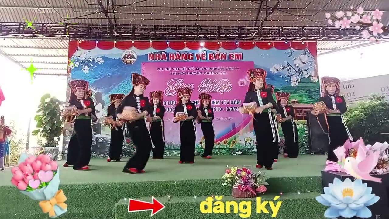 Múa ính lả & múa lào 👌🥀👍🌷