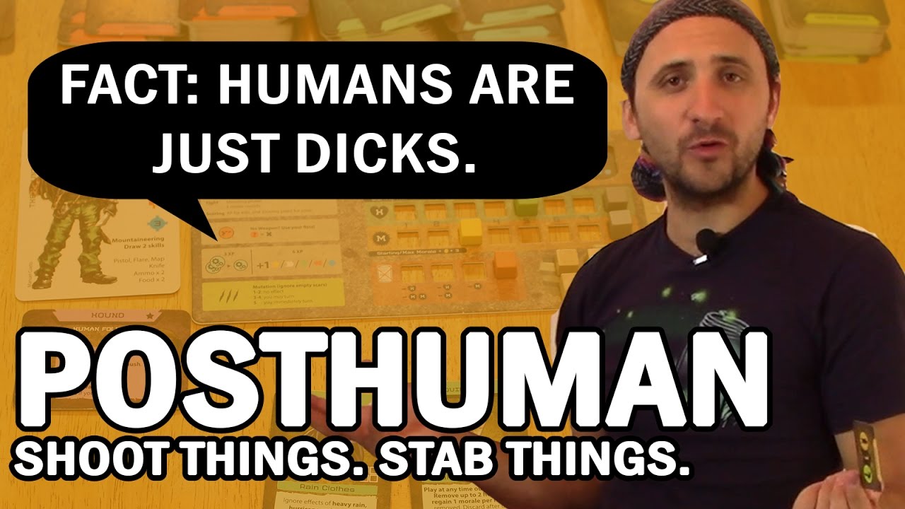 Posthuman by Mighty Box Games : Solo Board Game Playthrough - Lord of the Tabletop - Episode 10