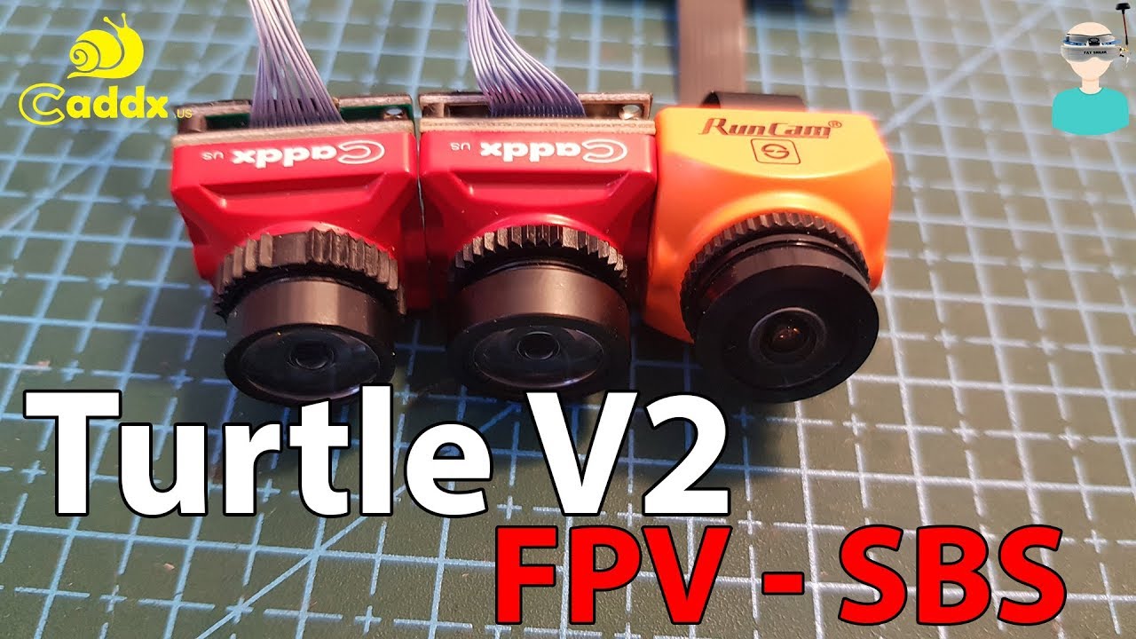 Caddx Turtle V2 Vs. V1 Vs. Runcam Split Mini 2 - FPV SBS