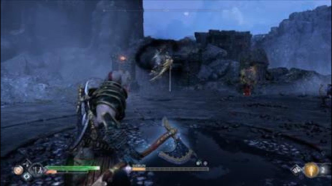 God of War 2018 Sigrun, the Valkyrie Queen no damage GMGOW
