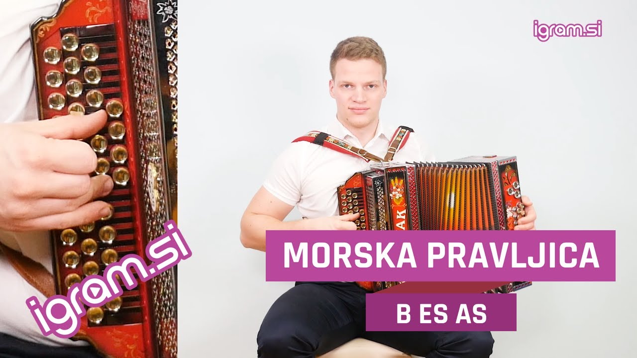 MORSKA PRAVLJICA (B Es As) | Spletno učenje harmonike