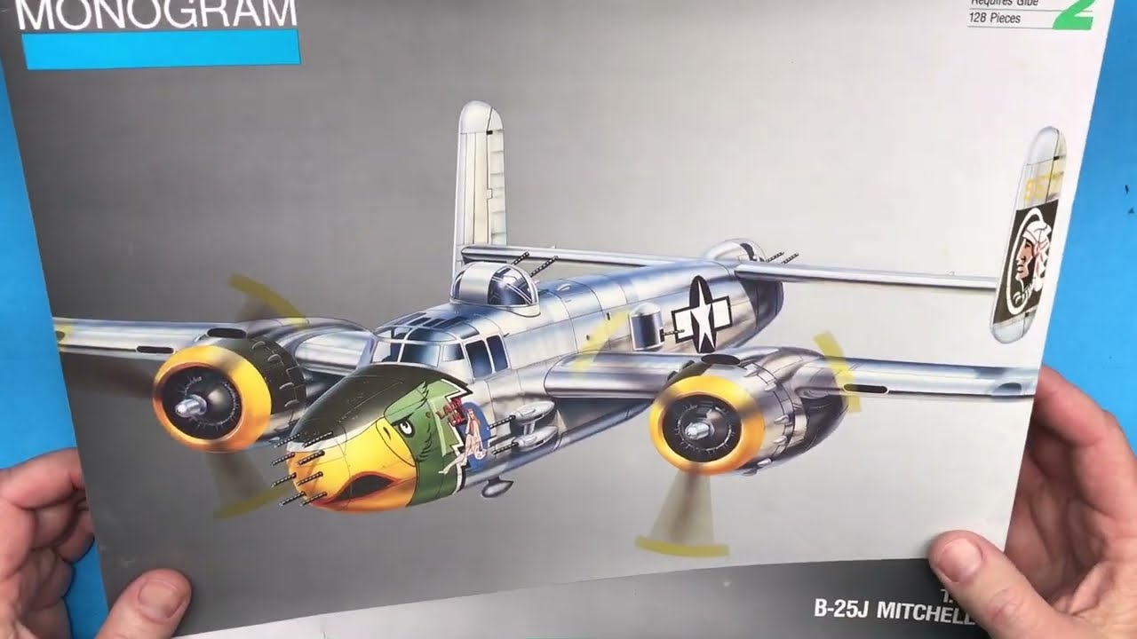 Monogram 1/48 B-25J, Part 1 Intro