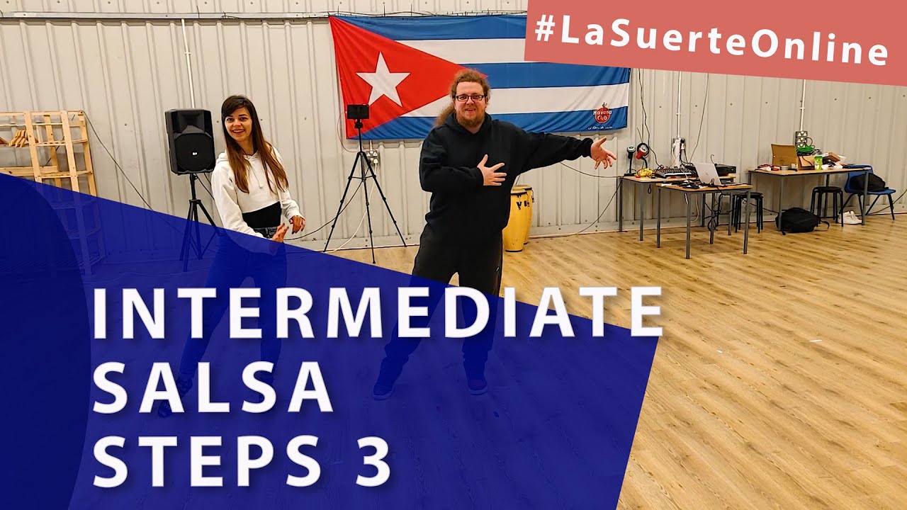 Intermediate Cuban Salsa Steps Course - Class 3 (