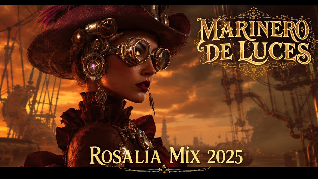 MARINERO DE LUCES - Rosalia Mix 2025 | DJ Pape | Electronic Dance Music | Latin House Remix