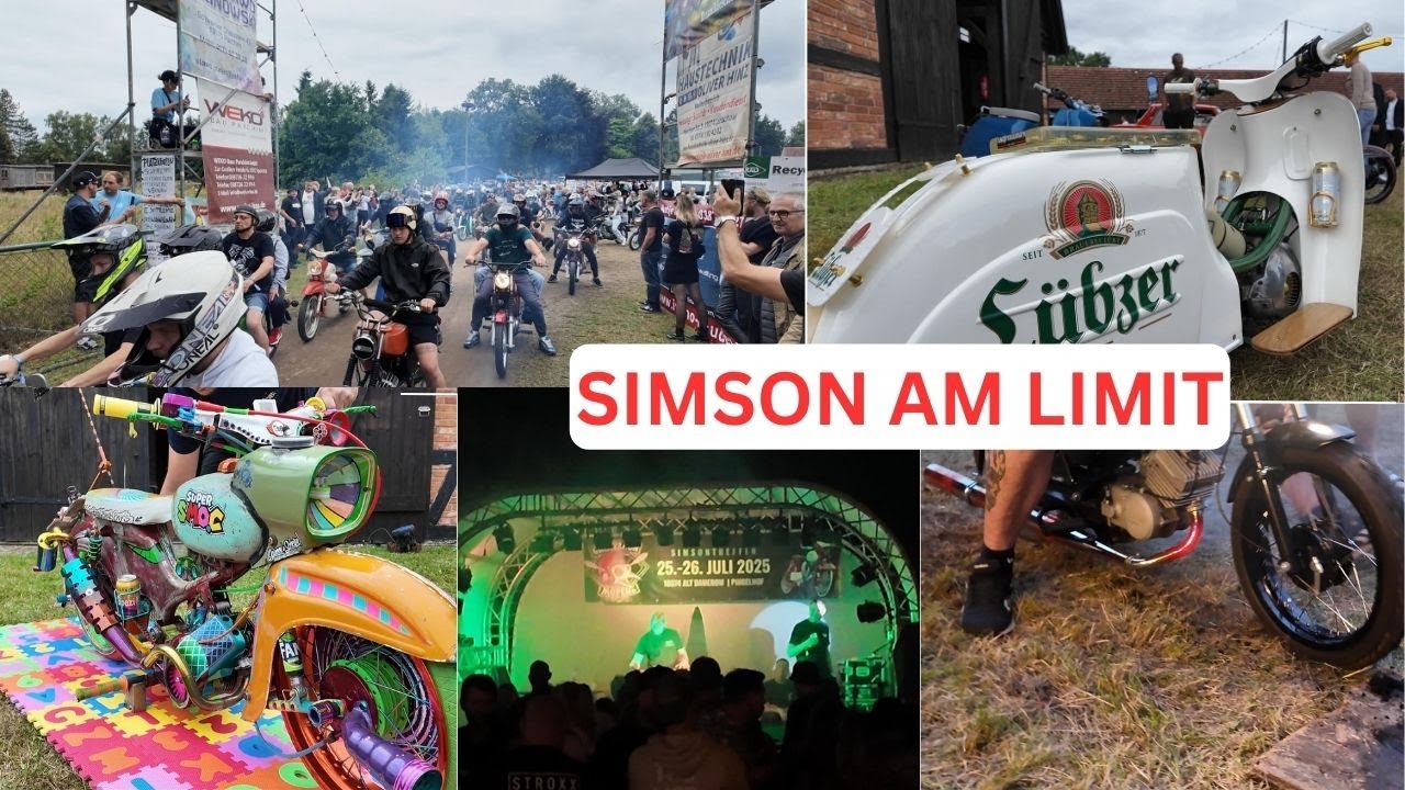 Grenzzaun Mopedz - Simson am Limit | VLOG Teil 3