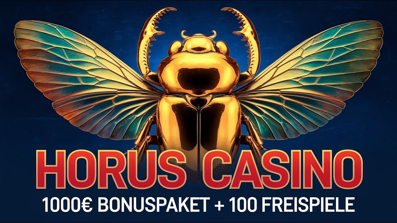 Horus Casino Promo Code ✴️ 1000&euro; Bonuspaket + 100 Freispiele