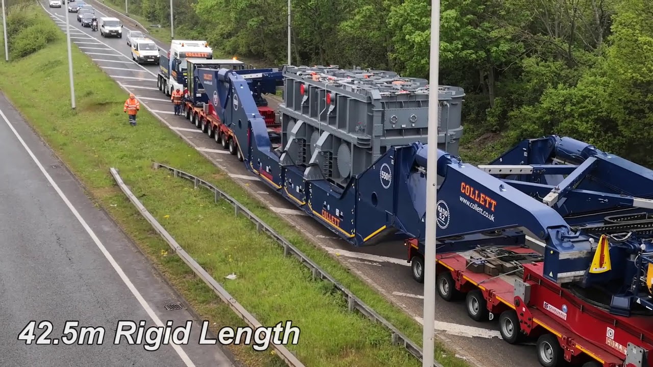 Girder Bridge Heads to Eaton Socon Substation