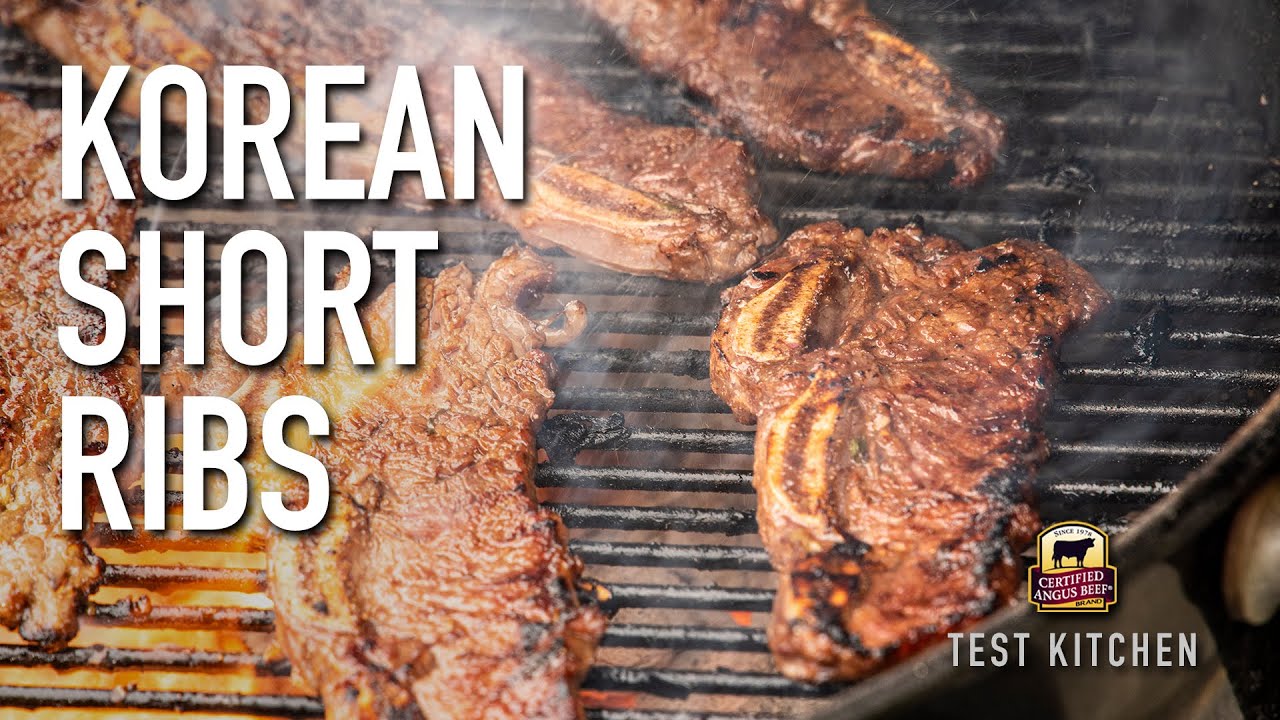 Grilled Marinated Korean-Style Short Ribs