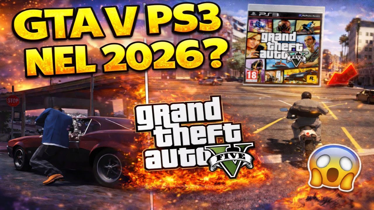 GIOCO A GTA 5 PER PS3 NEL 2026 (&Egrave; INCREDIBILE)