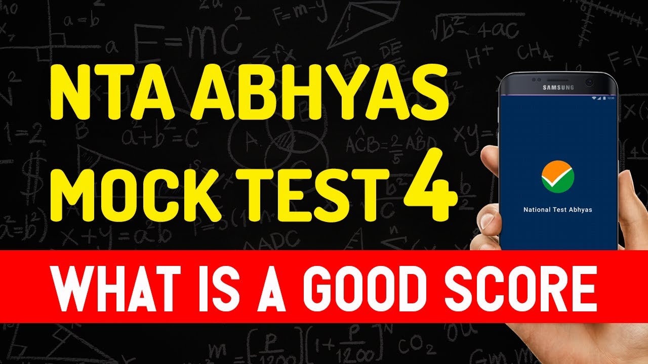 NTA Abhyas App | Mock Test 4 Analysis | What is a Good Score in Abhyas Mock Test 4 | MathonGo
