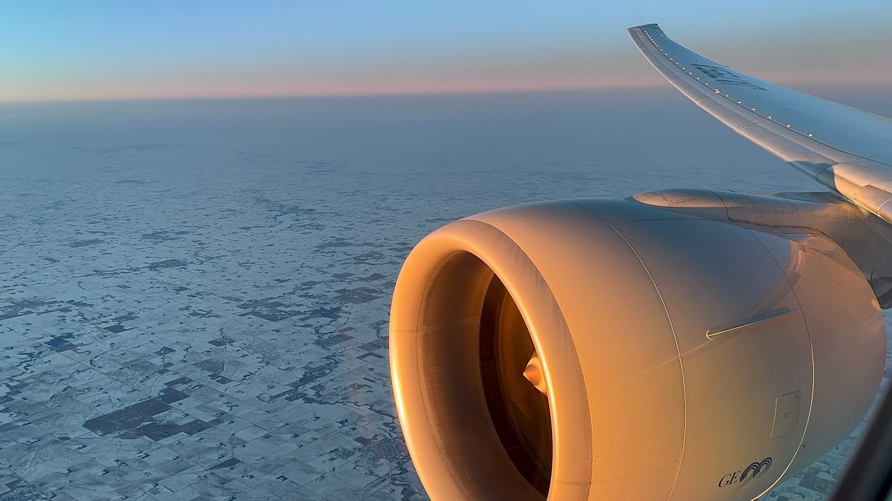 ANA Boeing777-300ER 羽田空港出発(東京)&ジョン・F・ケネディ国際空港到着(ニューヨーク)