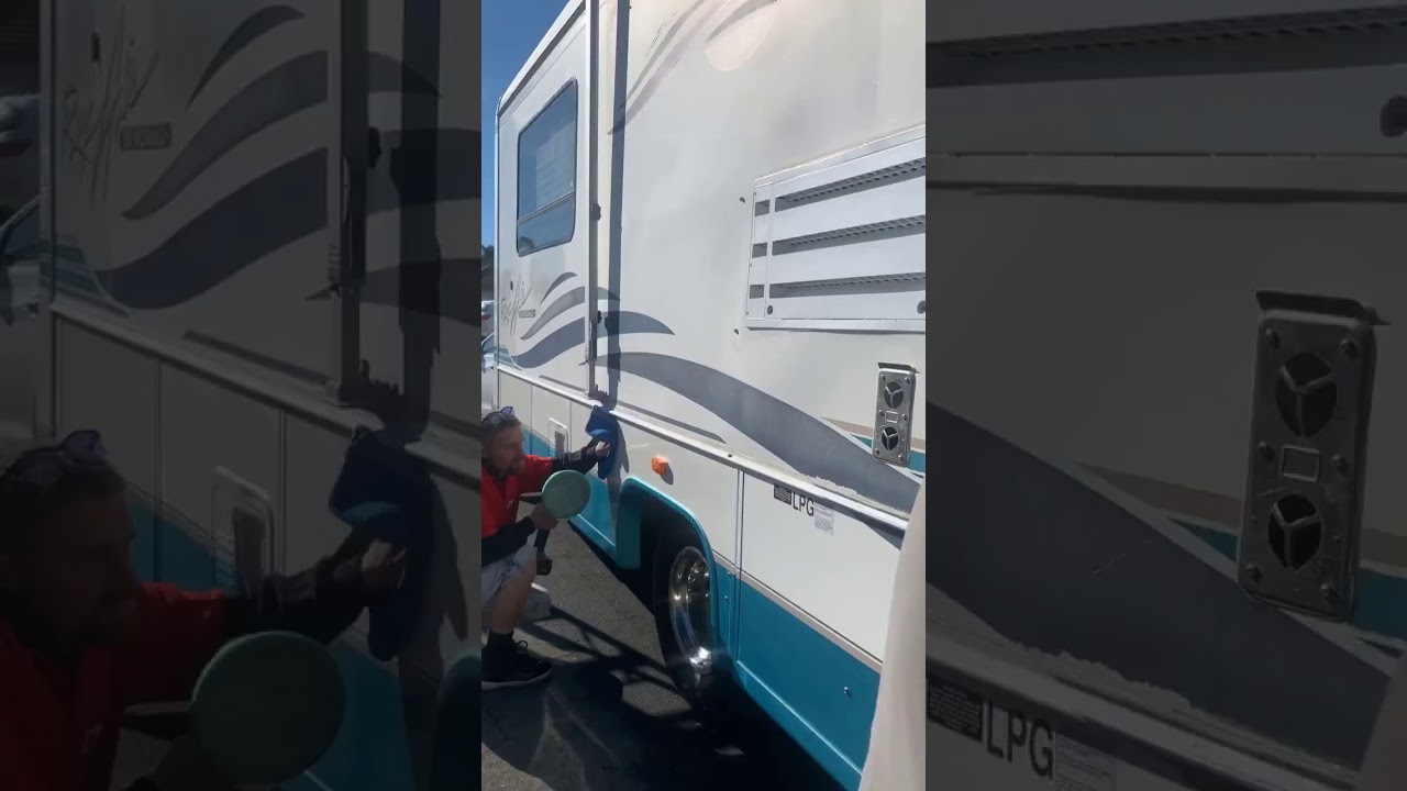 Rv polishing removing oxidation the correct way