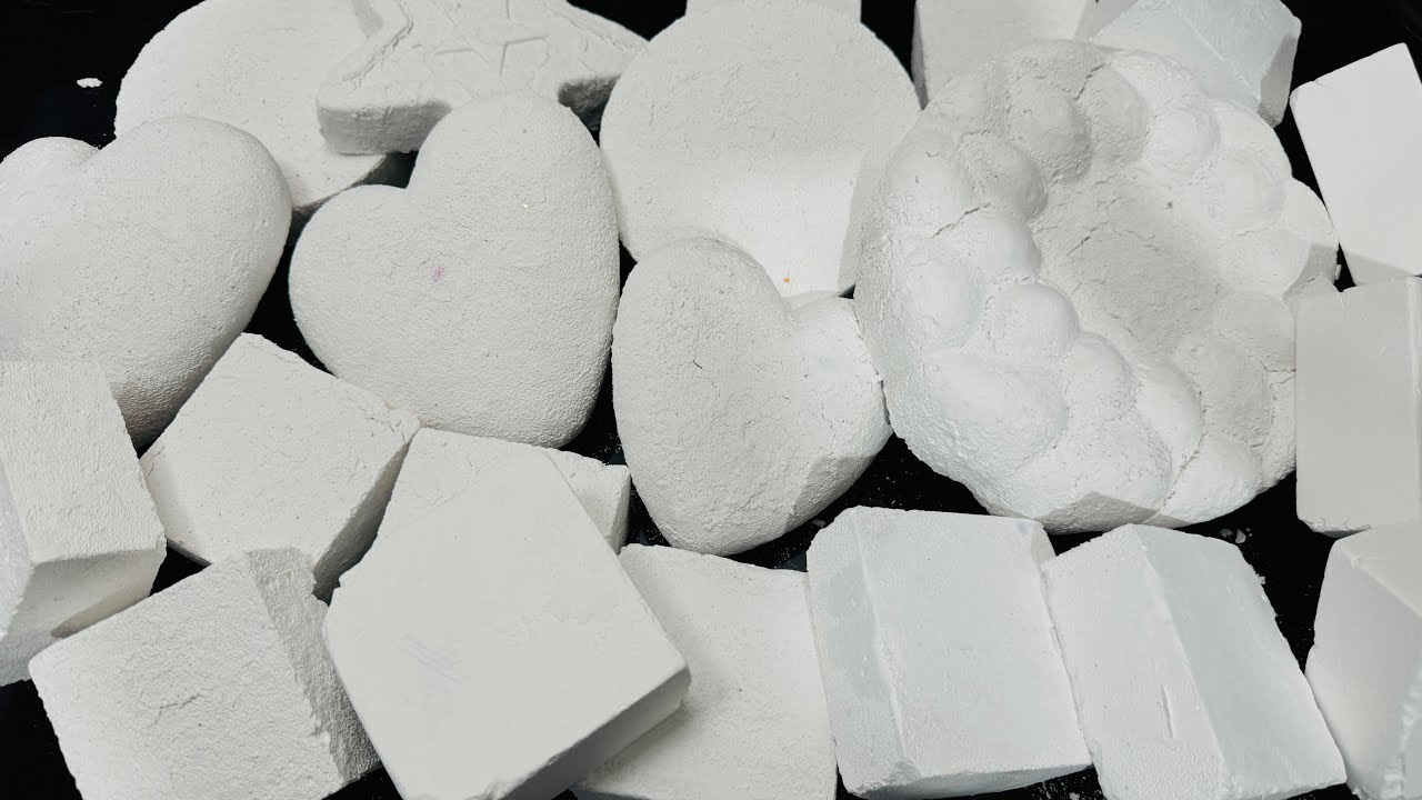 CC Plain Chalk ASMR Crush | Satisfying Janeasmr Chalk Reform 
