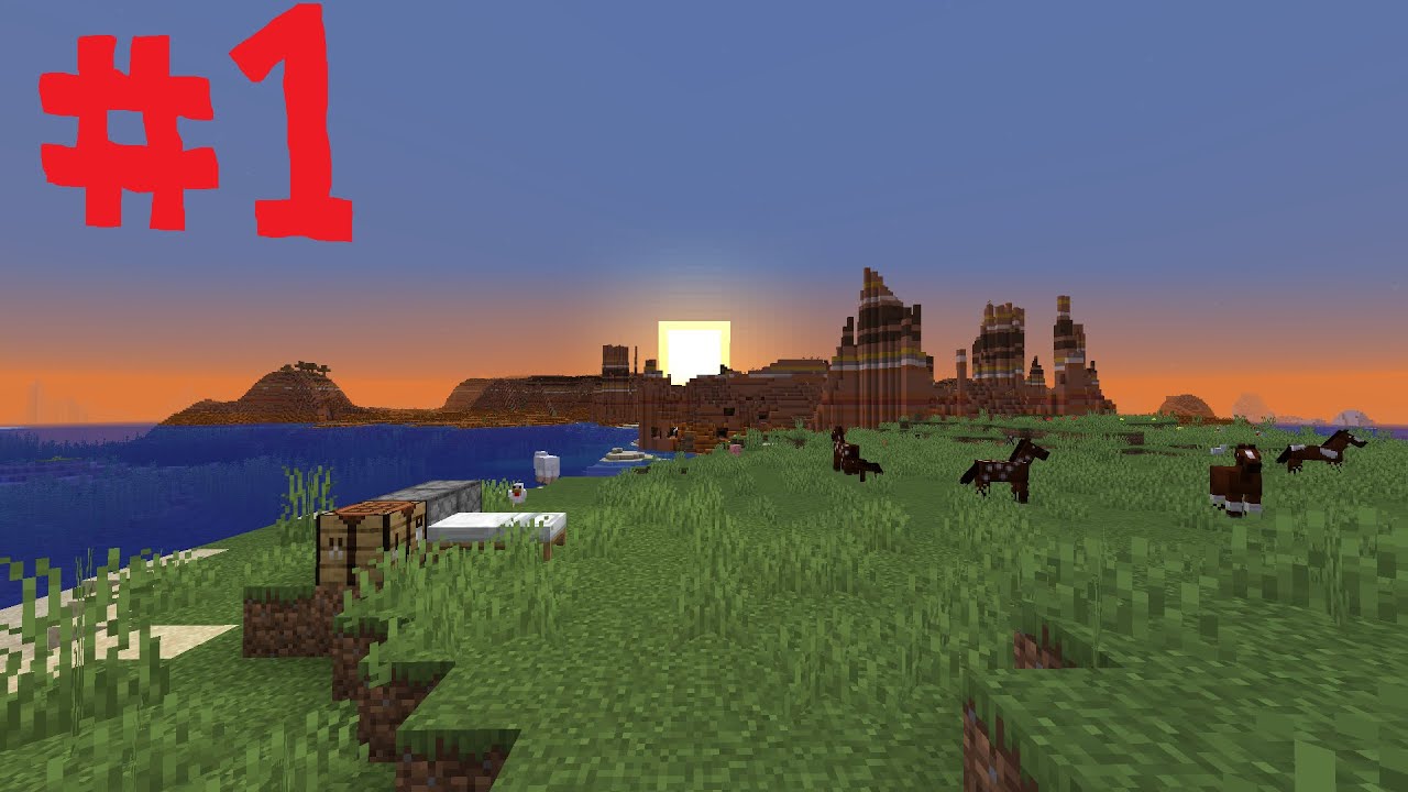 Minecraft: Прекрасное начало [1] - 1.16 Давайте поиграем