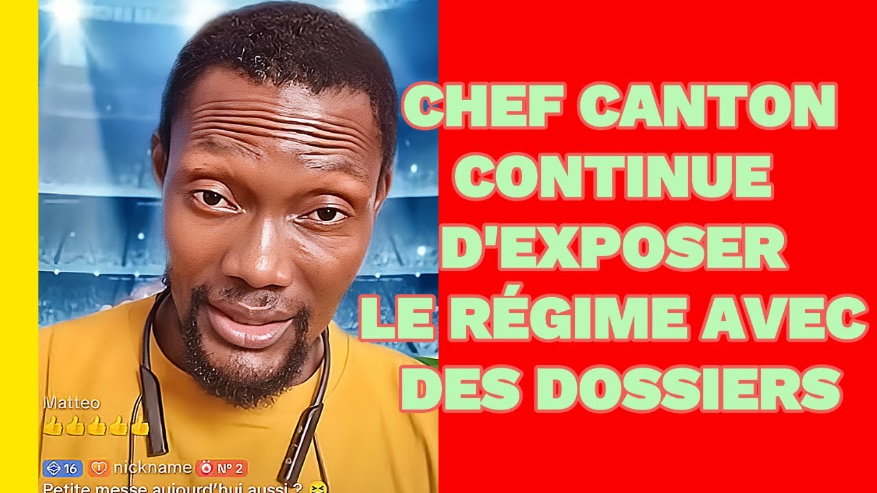 TOGO: CHEF CANTON DE KPENZIDÈ CONTINUE D'EXPOSER LE RÉGIME AVEC DES DOSSIERS