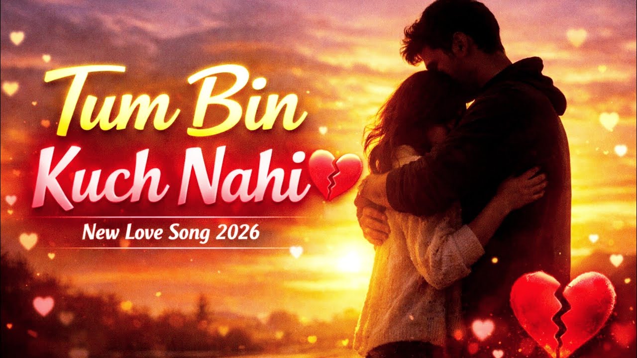 Tum Bin Kuch Nahi 💕 | New Love Song 2026 | Official Lyric Video | Most Emotional Melody