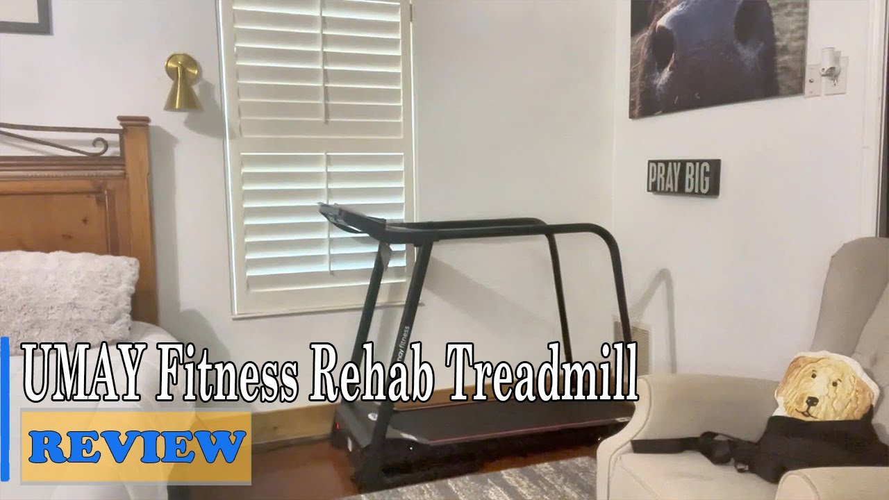 UMAY Fitness Rehab Treadmill Review - This is a great rehab treadmill!