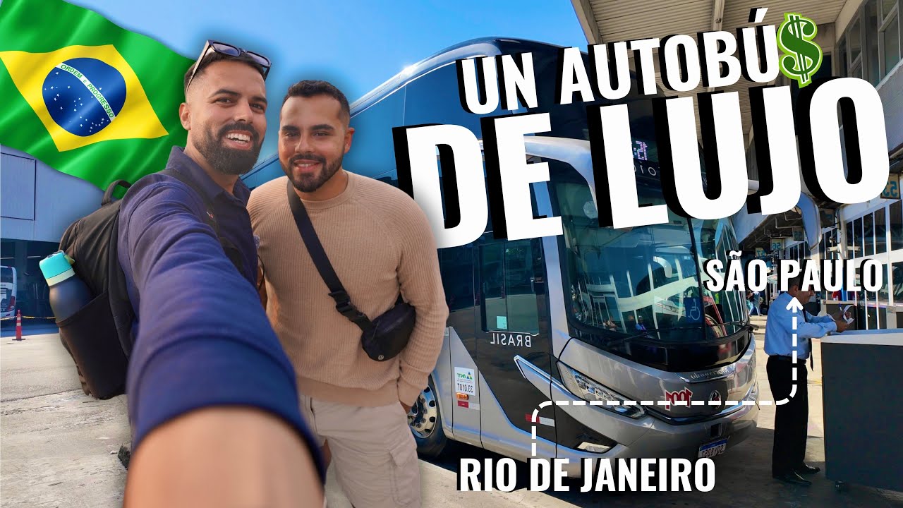 DOS CUBANOS POR PRIMERA VEZ EN SAO PAULO 🇧🇷| VIAJAMOS EN UN BUS DE LUJO 🤑| PRIMERAS IMPRESIONES