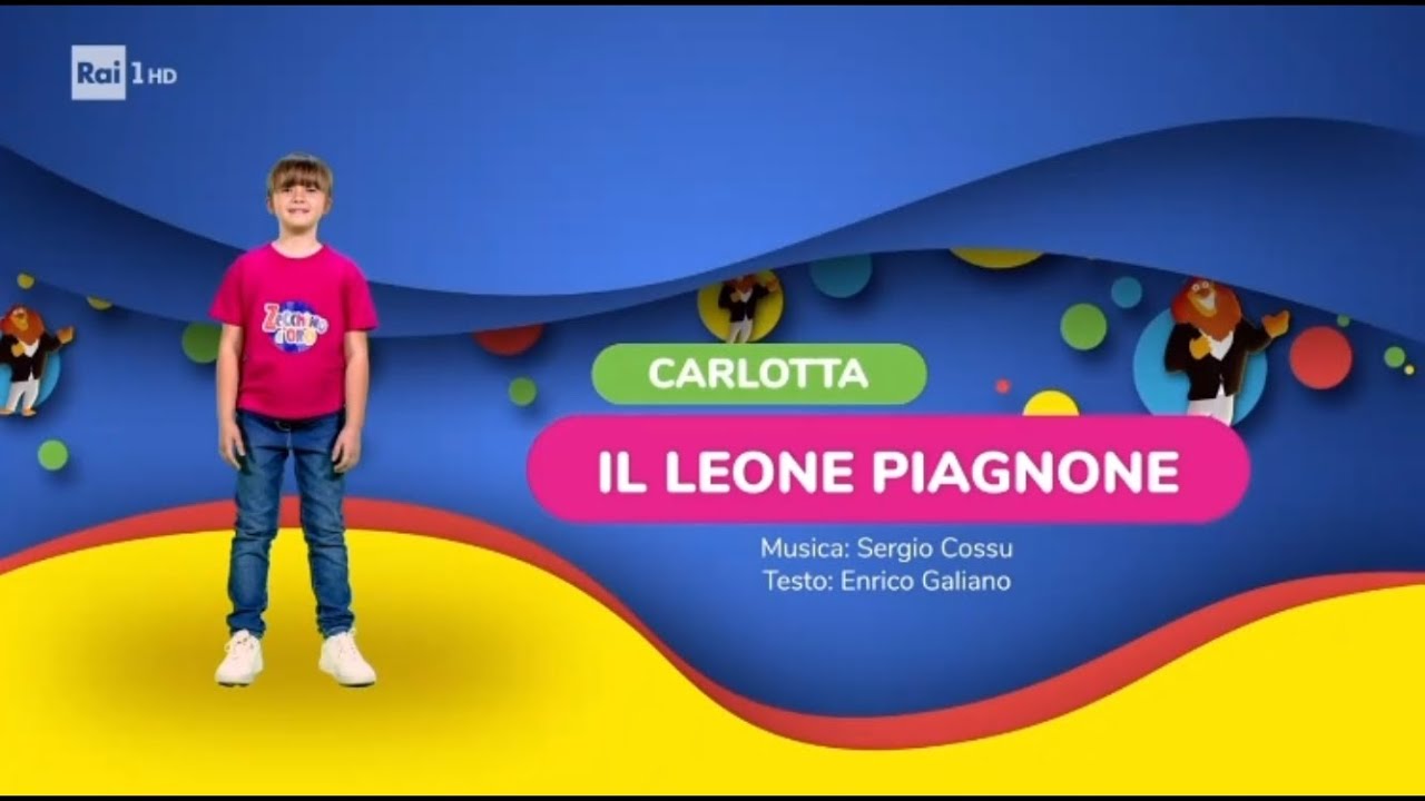 Il leone piagnone Zecchino