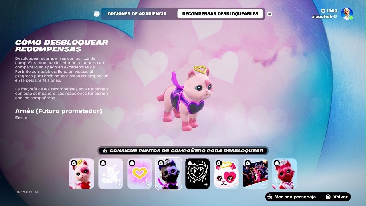 Nuevo *gatito cupido* Nueva tienda Fortnite hoy 7/8 febrero 2026