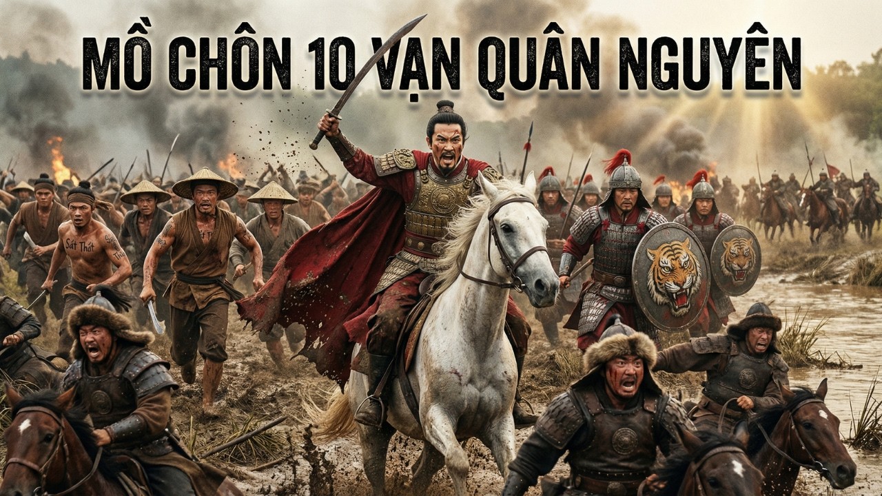 Trận Hàm Tử 1285: Trần Nhật Duật Dùng Quân Tống Đại Phá 10 Vạn Quân Nguyên Mông | Sử Ký Hùng Ca