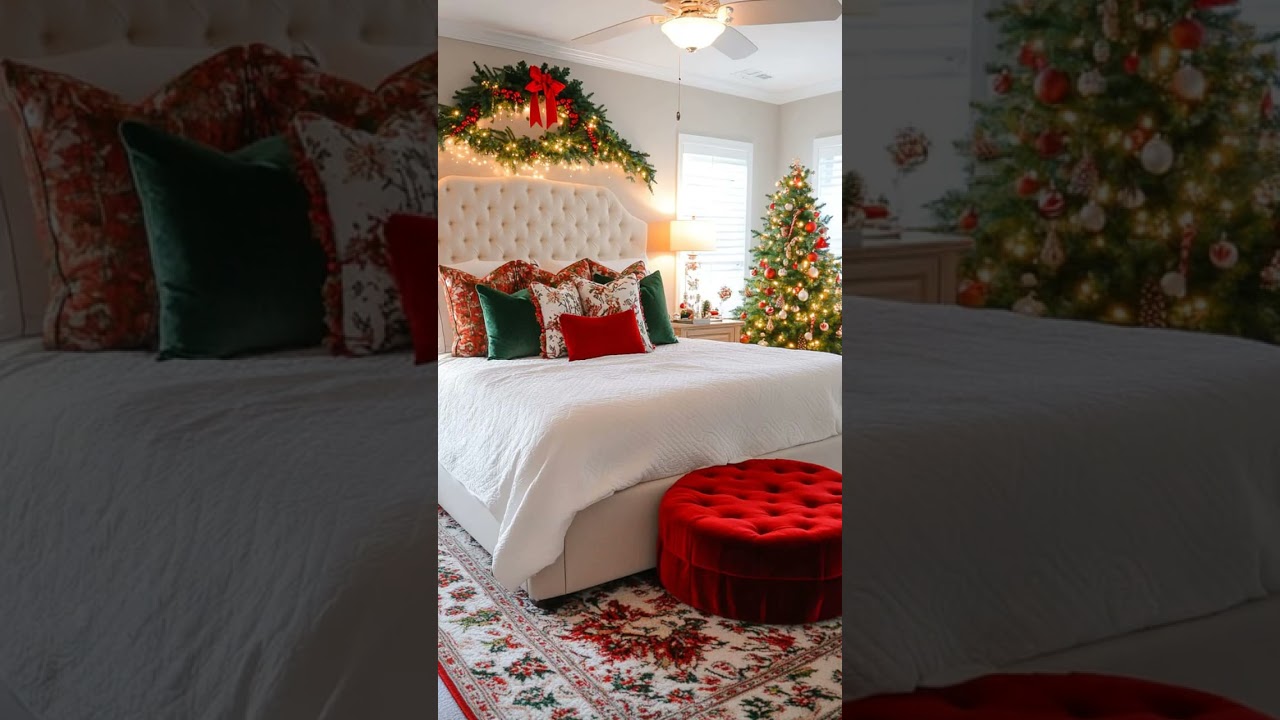 25 Unique Christmas Bedroom Decor Ideas For A Festive Home